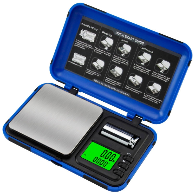 Two-color Portable Pocket Scale with Weight Baking — 200g / 0.01g