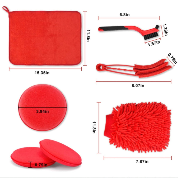 Car Wash Cleaning Brush Waterproof Car Wash Gloves