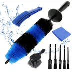 Car Wash Detail Brush Short Shank Tire Brush