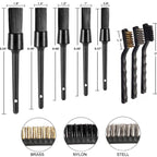 Car Wash Detail Brush Short Shank Tire Brush