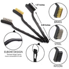 12 PCS / Set Car Tire Slight Cleaning Brush