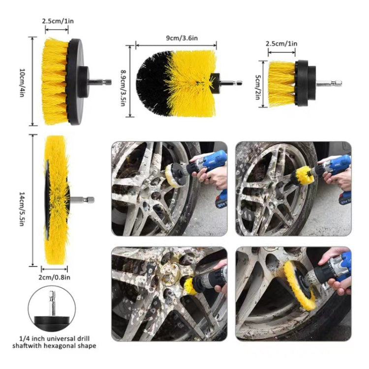 Car Wheel Cleaning Brush Interior Detail Brush