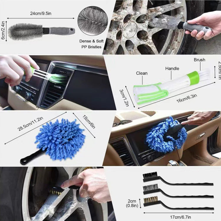 Car Wheel Cleaning Brush Interior Detail Brush