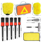 Soft Detail Brush Waterproof Car Wash Gloves