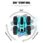 RD158-3 2.4G Mini High Speed Double Sided Remote Control Car Toy
