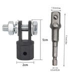 TO-OL007 Car Scissors Jack Adapter + Steel Ball Post