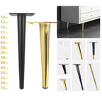 LH-ZT-0001 Cone Round Tube Furniture Support Legs, Style: — view 10
