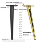 LH-ZT-0001 Cone Round Tube Furniture Support Legs, Style: — view 12