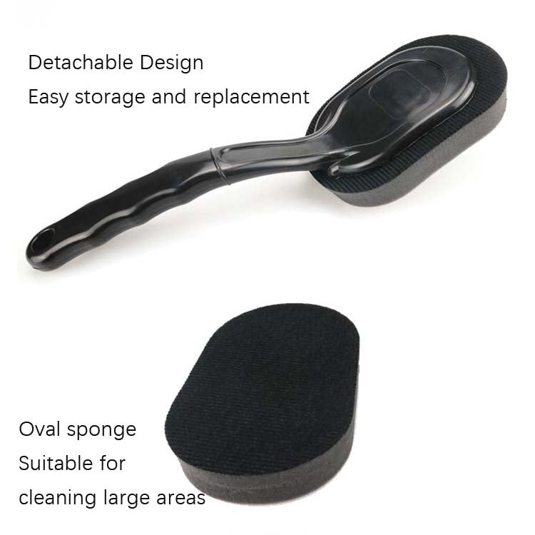 3 Sets LT001 Long Shank Sponge Brush