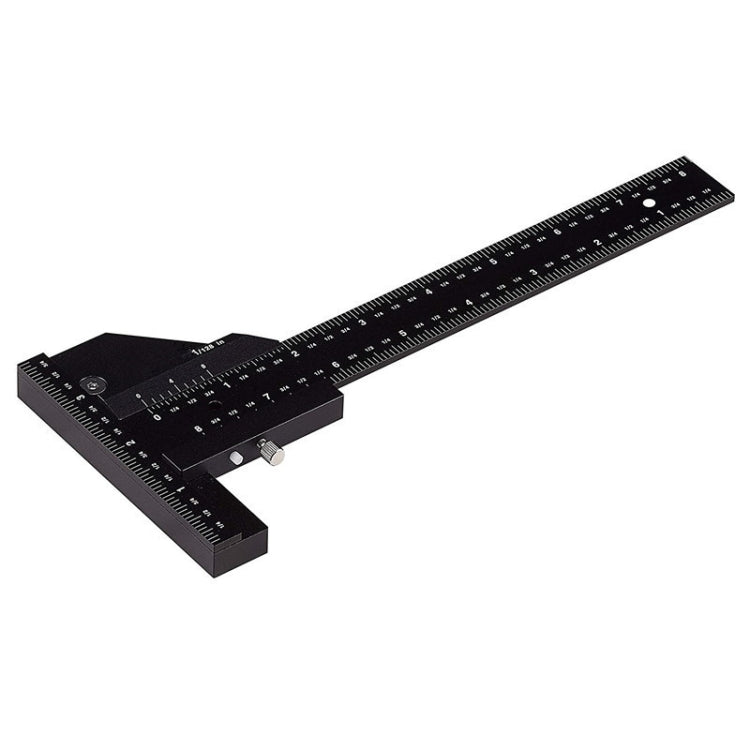 T072 Woodworking Multifunctional Aluminum Alloy Marking Ruler — T072