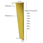 Adjustable All Aluminium Furniture Stand Legs, Height: — view 39