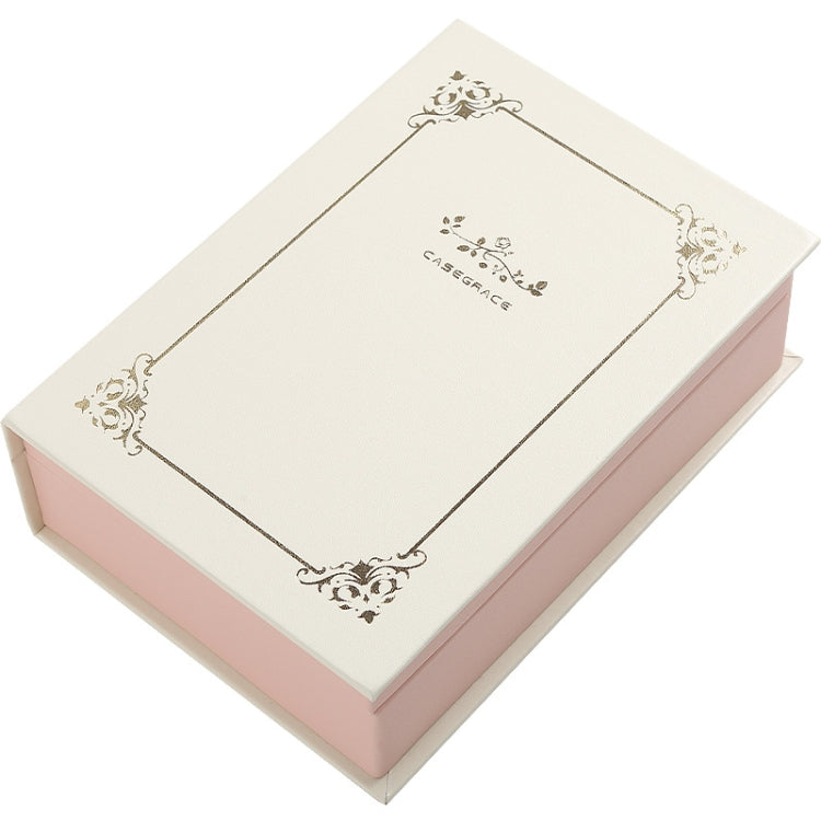 CASEGRACE Sp01115 Vintage Flip Book Shape Jewelry Box