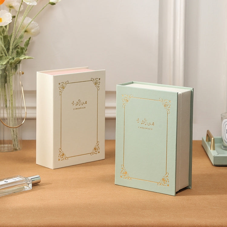 CASEGRACE Sp01115 Vintage Flip Book Shape Jewelry Box