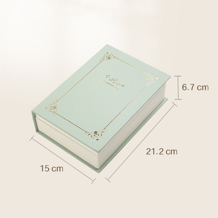 CASEGRACE Sp01115 Vintage Flip Book Shape Jewelry Box