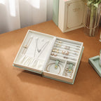 CASEGRACE Sp01115 Vintage Flip Book Shape Jewelry Box