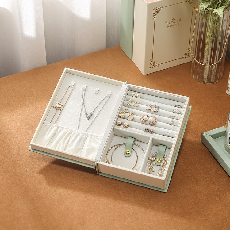 CASEGRACE Sp01115 Vintage Flip Book Shape Jewelry Box