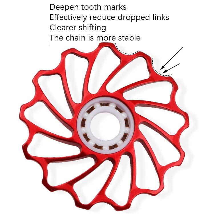MEROCA Ceramic Bearing Mountain Bike Guide Wheel