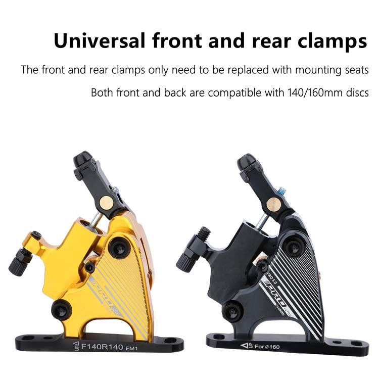 1 Pair IIIPRO Flat Mount Road Calipers Bilateral Brakes