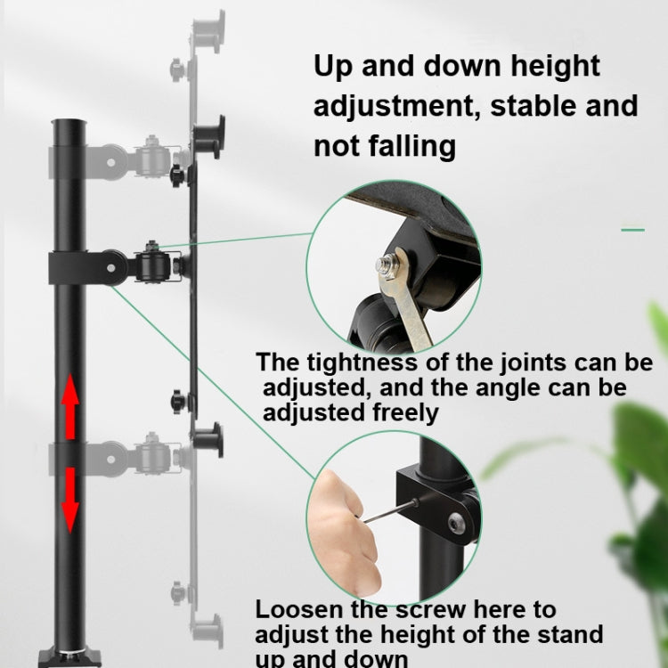 Metal Bedside Desktop Clip Lazy Tablet Phone Holder — view 4