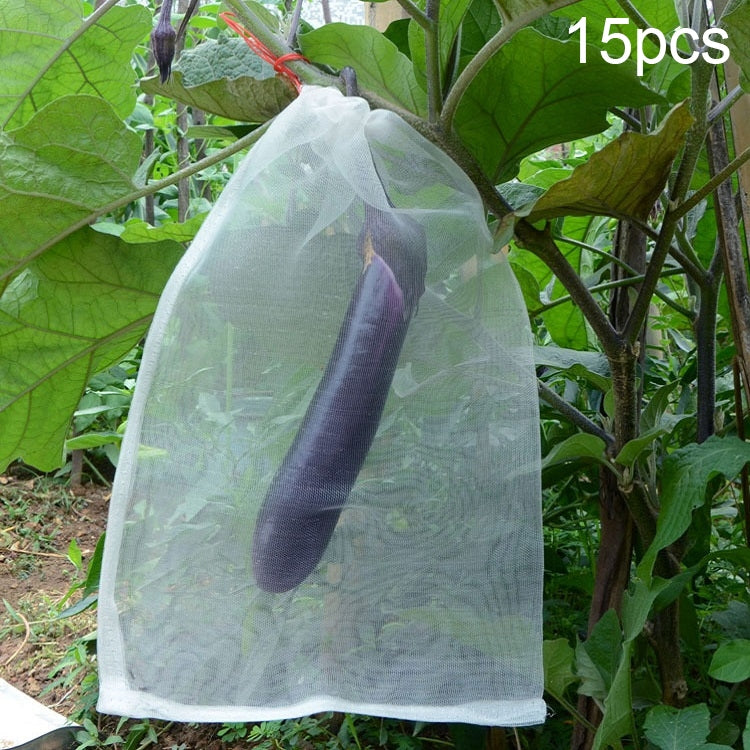 Fruit & Vegetable Insect-Proof And Bird-Proof Nylon Mesh Bag, Specification: 70x48cm — 25x25cm