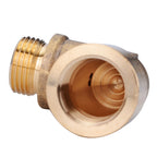 M18x1.5 Automotive 90 Degree Oxygen Sensor Brass Elbow Fitting