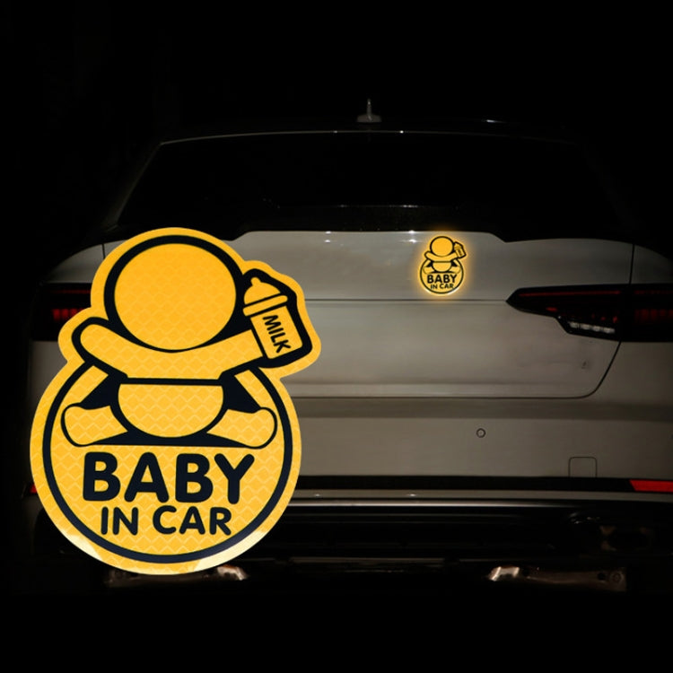 Car Safety Warning Reflective Stickers — Diamond Red