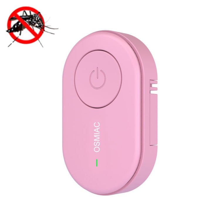 TS-07-08 Outdoor Portable Ultrasonic Children Mosquito Repellent Buckle — White