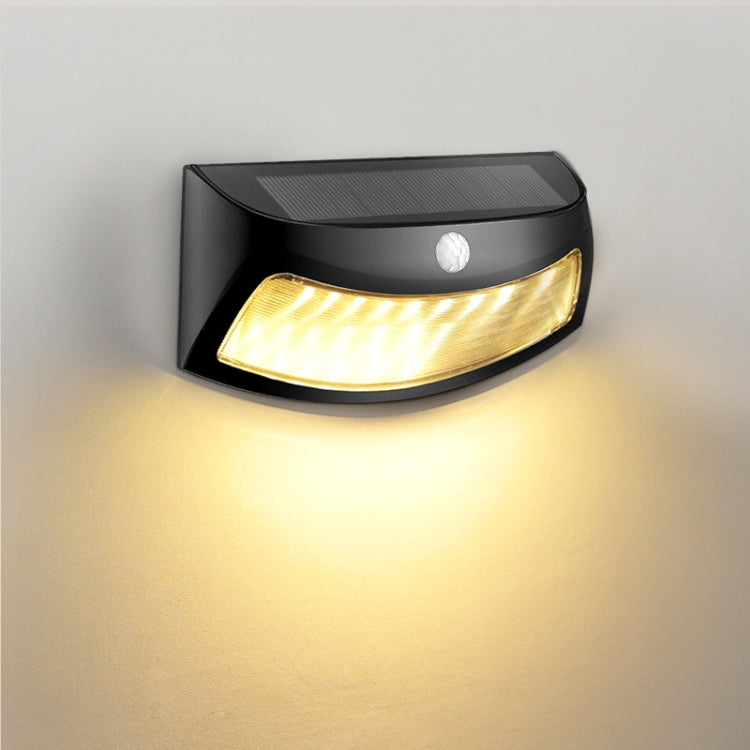 8 LEDs Infrared Induction Solar Garden Wall Light