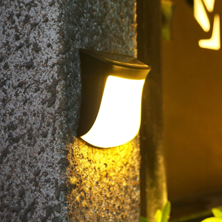 Solar Doll Wall Light Outdoor Garden Fence Decoration Waterproof Solar Light — White Light