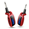 U12DX 6.35mm Jack Wireless Guitar Transmitter Receiver Rechargeable Adapter