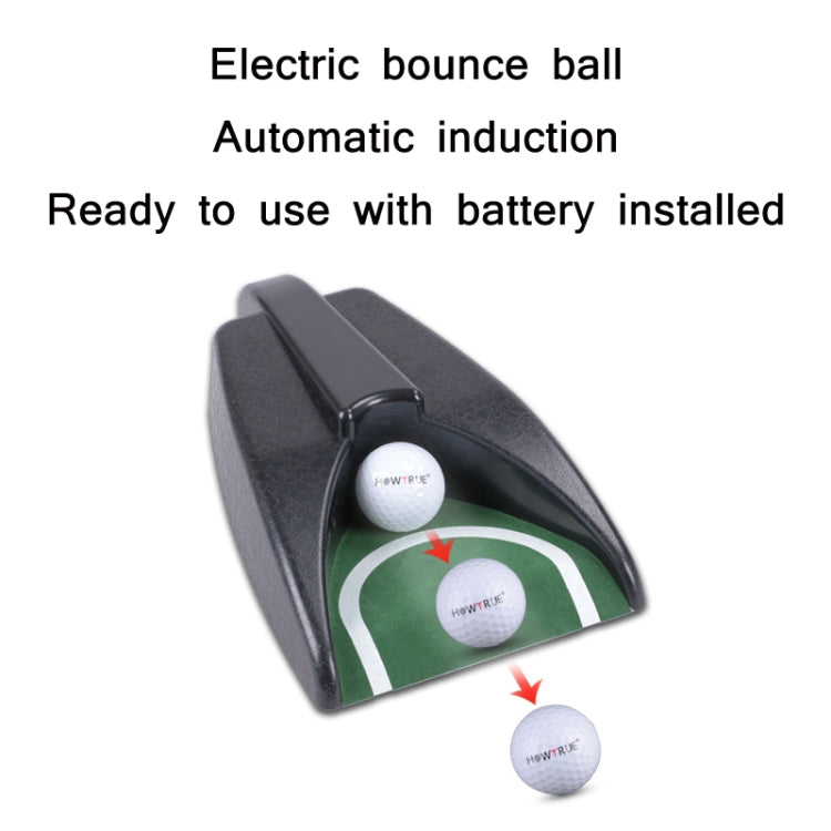 HOWTRUE Golf Automatic Ball Returner Putter Practice Device