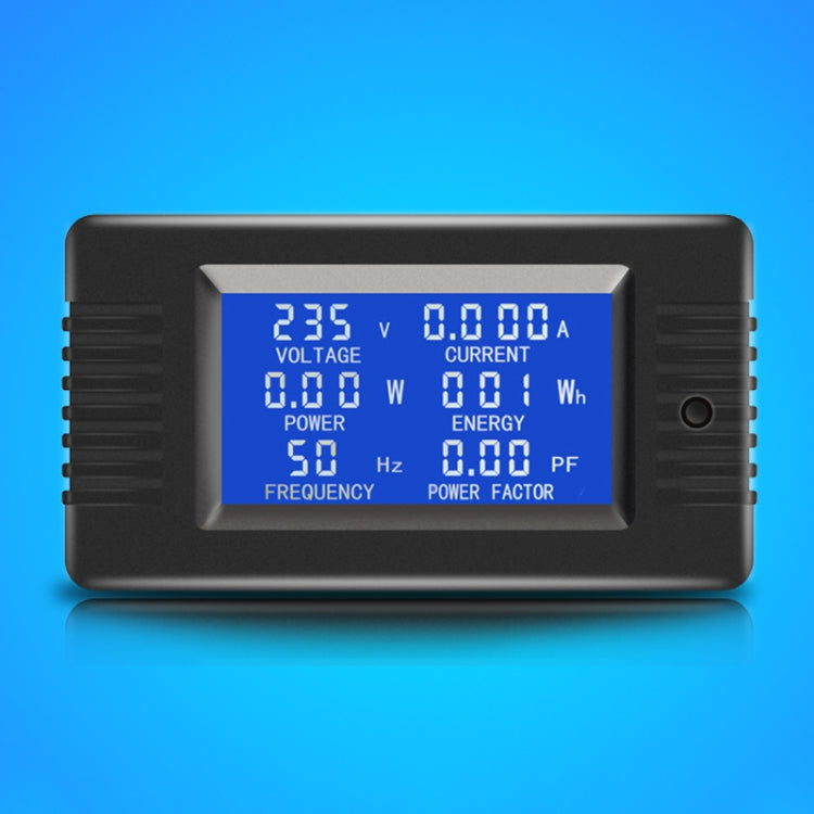 Peacefair English Version Multifunctional AC Digital Display Power Monitor — 5A