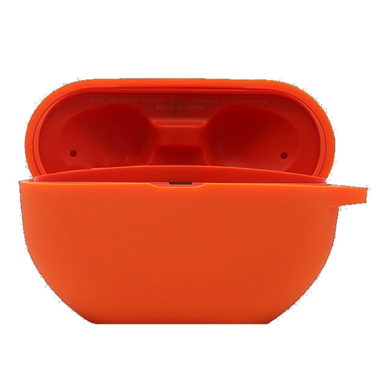 Wireless Bluetooth Headphone Silicone Anti-Lost Protective Cover For Sony WF-SP800N — Orange