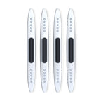4 PCS Car Door Anti-Static Silicone Airbag Anti-Collision Strip