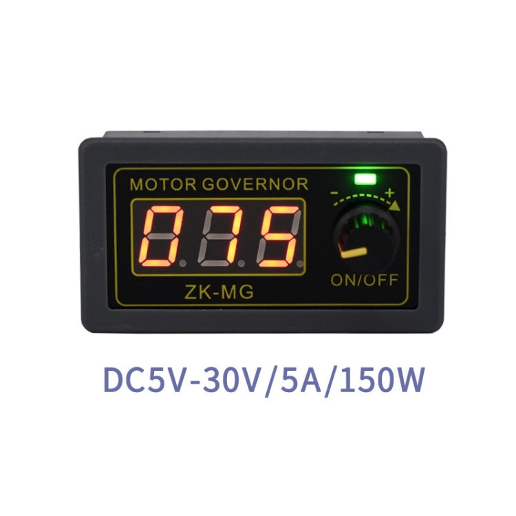 ZK-MG 5-30V High Power PWM DC Motor Governor Digital Display Encoder