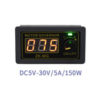 ZK-MG 5-30V High Power PWM DC Motor Governor Digital Display Encoder
