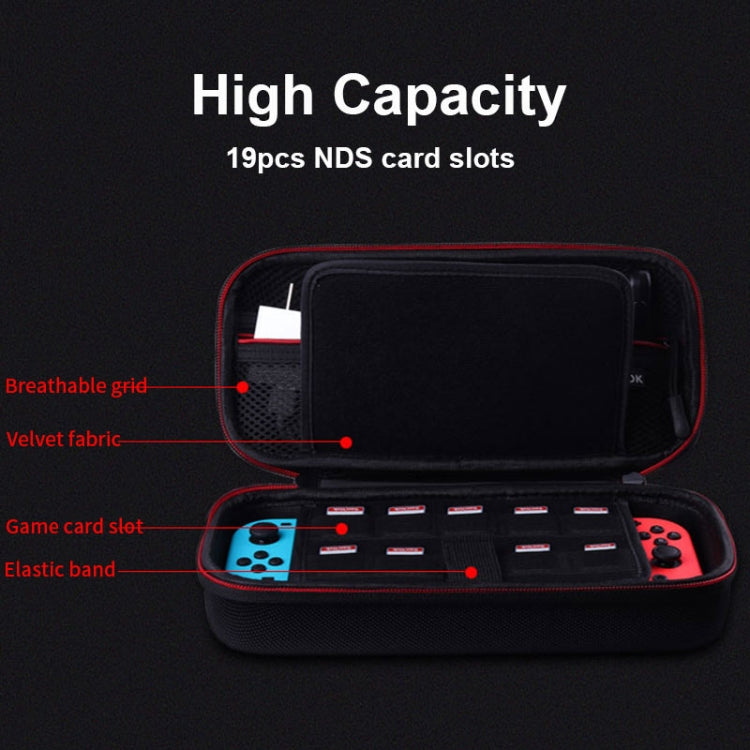 CHKJOK Game Console Bracket Function EVA Protective Sleeve For Switch Oled