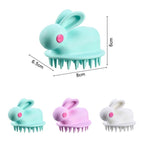 Cute Rabbit Shaped Silicone Shampoo Brush — view 5