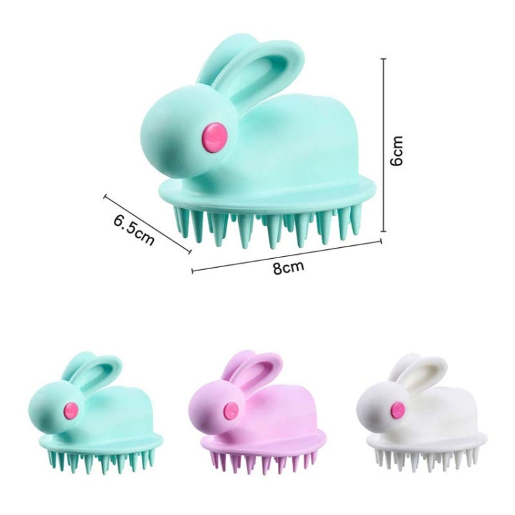 Cute Rabbit Shaped Silicone Shampoo Brush — view 5