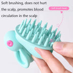 Cute Rabbit Shaped Silicone Shampoo Brush — view 6