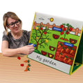 Story Theme Portable Felt Board Classroom Desktop Auxiliary Teaching Aids
