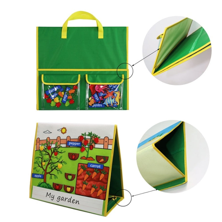 Story Theme Portable Felt Board Classroom Desktop Auxiliary Teaching Aids — view 5