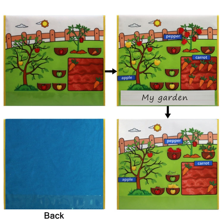Story Theme Portable Felt Board Classroom Desktop Auxiliary Teaching Aids — view 6