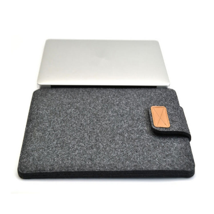 Vertical Felt Laptop Bag Tablet Sleeve Bag — view 10