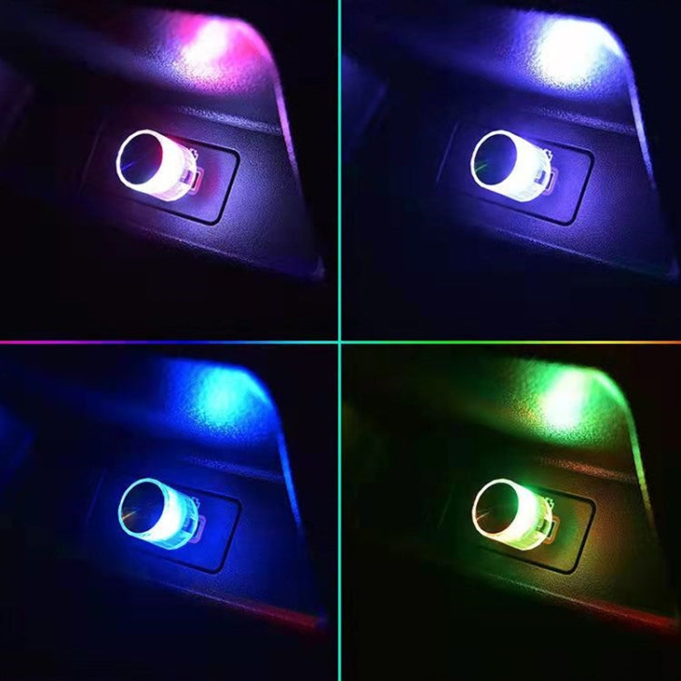 Car Decorative USB Universal LED Atmosphere Lamp — Colorful Flash