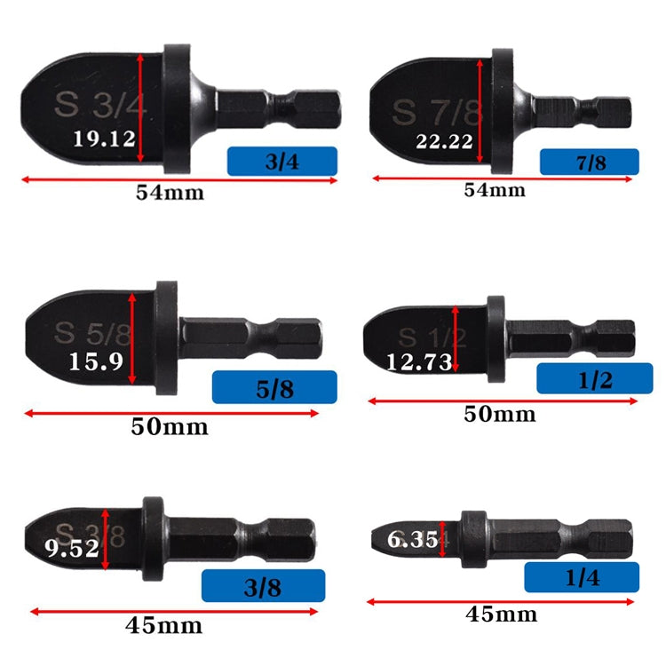 Metal Reamer Hex Shank Electric Expander — view 3