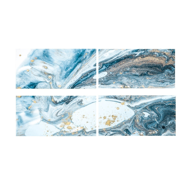 4 PCS Crystal Film Wall Tile Sticker Imitation Marble Pattern Wall Sticker — DLS029