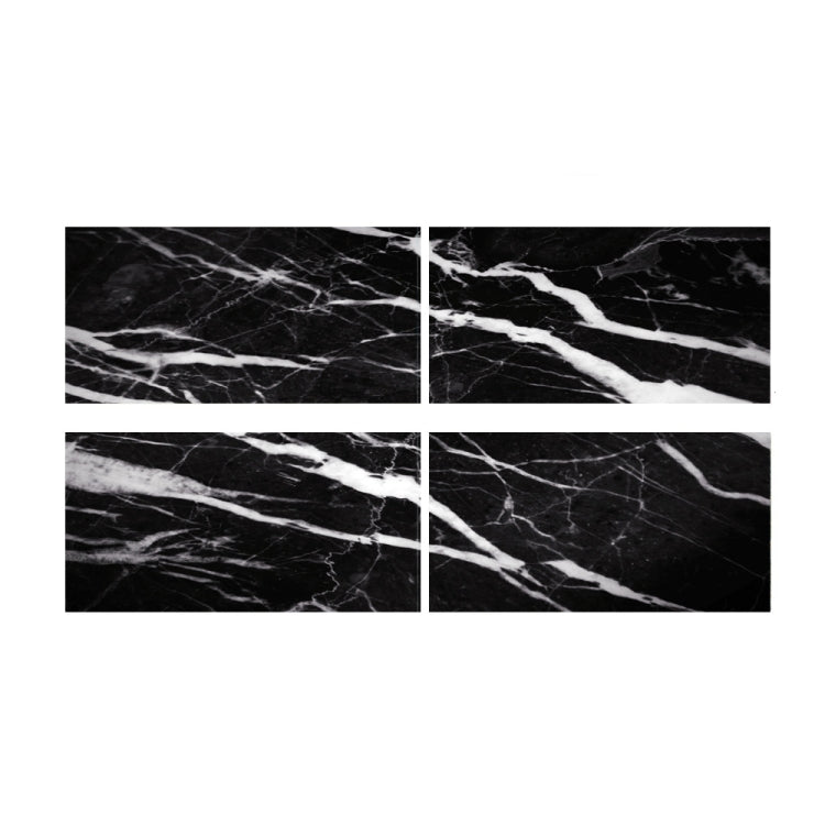 4 PCS Crystal Film Wall Tile Sticker Imitation Marble Pattern Wall Sticker — DLS030