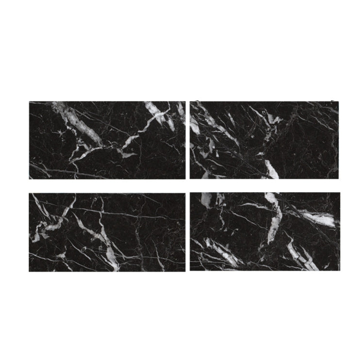 4 PCS Crystal Film Wall Tile Sticker Imitation Marble Pattern Wall Sticker — DLS031