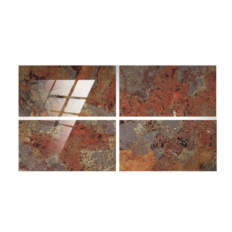 4 PCS Crystal Film Wall Tile Sticker Imitation Marble Pattern Wall Sticker — DLS032